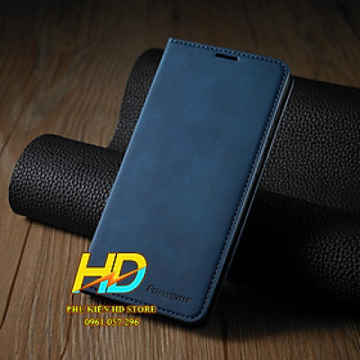 Bao Da Dạng Ví Cài Thẻ Cho Samsung Galaxy S21 FE Chính Hãng Forwenw Cao Cấp - Hàng Chính Hãng