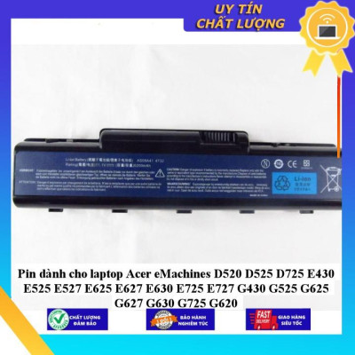 Pin dùng cho laptop Acer eMachines D520 D525 D725 E430 E525 E527 E625 E627 E630 E725 E727 G430 G525 G625 G627 G630 G725 - Hàng Nhập Khẩu  MIBAT654