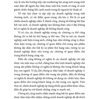 Những Đối Thủ Châu Á - Marketing Để Cạnh Tranh Trong Kỷ Nguyên Tiêu Dùng Số