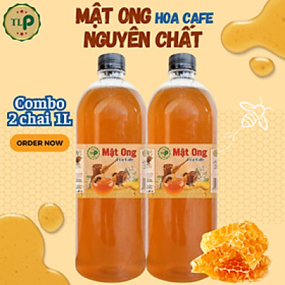 Mật Ong Hoa Cà Phê 2000ml | Combo 2 Chai 1000ml | 100% Mật Ong Nguyên Chất TLP