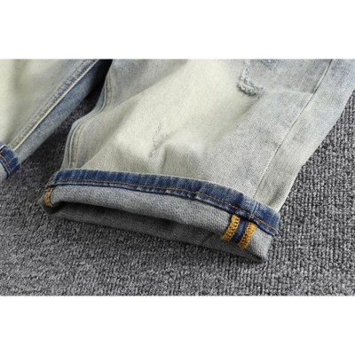 Quần short jean wash bụi phong cách Retro_Vinstage dã ngoại