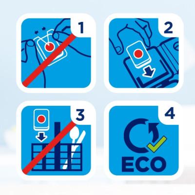 Viên rửa bát FINISH ESSENTIAL 100 VIÊN - ĐỨC-Chính Hãng 