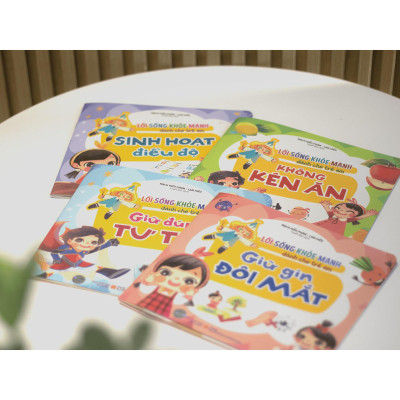 Combo Lối Sống Khỏe Mạnh Dành Cho Trẻ Em (4 Cuốn)