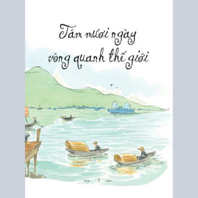 Illustrated Classics - Những Cuộc Phiêu Lưu Kỳ Thú - Tám Mươi Ngày Vòng Quanh Thế Giới, Robinson Crusoe, Con Ma Nhà Canterville