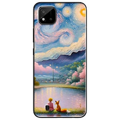 Ốp lưng cho Realme 9i - 10 - C20 - C67 - C65 4G - C11 2021 - Poco X6 5G - Cậu Vàng Ngắm Hoàng Hôn - Hàng Chính Hãng