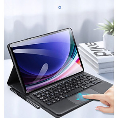 Bao da kèm bàn phím cho SamSung Galaxy Tab S10 Fe , S10 Fe Plus , S9 FE, Tab S9, Tab S7 FE, Tab S7+ Plus, S8+ Plus, Tab S8, Tab S7, Tab S6 Lite, Tab A9+ Plus 2023 X210/X216 chính hãng Dux Ducis có bàn di chuột TrackPad - Hàng chính hãng