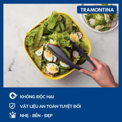 Kẹp Thịt Đa Năng Kẹp Gắp Đồ Ăn Tramontina 30cm Chất Liệu Nhựa PA An Toàn Chịu Nhiệt Nhập Khẩu Brazil