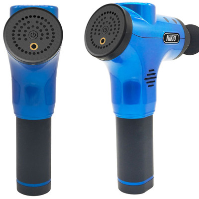 Súng (Máy) Massage Cầm Tay Nikio NK-170A - Kỹ Thuật Mát Xa Gõ Hiện Đại, Tác Động Sâu, Hỗ Trợ Giãn Cơ Toàn Thân - 4 Đầu Thay Thế, 6 Cấp Độ Mát Xa, Pin Sạc Không Dây 2000 mAh