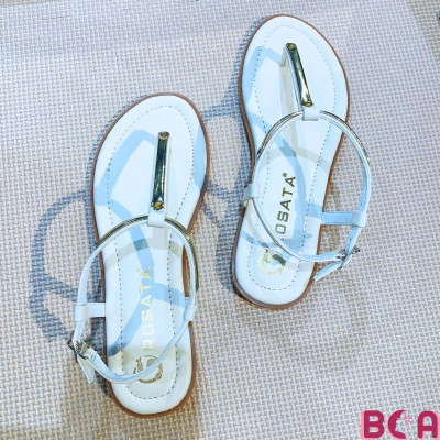 [THANH LỊCH - TINH KHÔI] Thiết Kế Khoe Trọn Bàn Chân Xinh RO739 ROSATA Chỉ Cao 2 Phân Nên Thoải Mái, Tung Tăng Cả Ngày