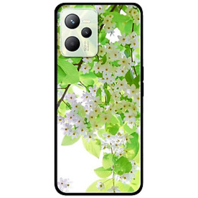 Ốp lưng dành cho Realme C35 - Realme Narzo 50A Prime mẫu Hoa Li Ti Trắng