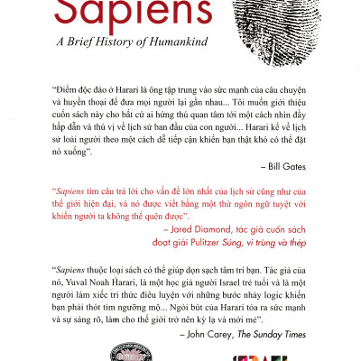 Sapiens: Lược Sử Loài Người (Tái Bản Có Chỉnh Sửa) (Tặng Cây Viết Galaxy)