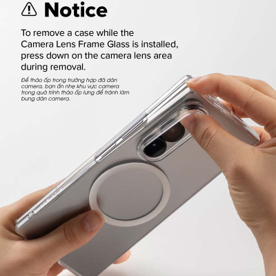 Ốp lưng cho Samsung Galaxy Z Fold 7 RINGKE Slim Magnetic - Hàng Chính Hãng