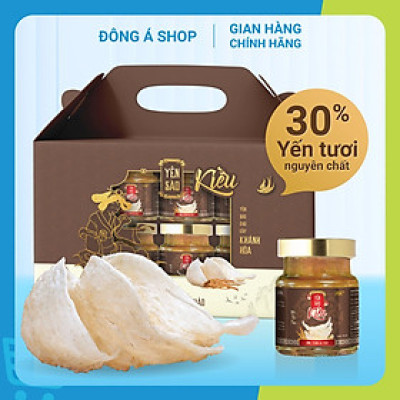 Yến Kiều - Yến chưng đông trùng hạ thảo - Thành phần yến 30% - hỗ trợ bồi bổ cơ thể, tăng cường sức khỏe (Hộp 6 hũ)