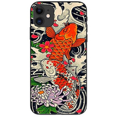 Ốp lưng dành cho Iphone 12 Mini mẫu Chép Đỏ