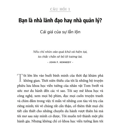 Từ Quản Lý Đến Lãnh Đạo - Sứ Mệnh Dẫn Đầu