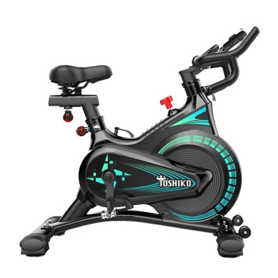 Xe đạp tập thể dục trong nhà Toshiko X11, xe đạp thể thao có đồ hồ hiển thị quãng đường, calo tiêu thụ, giảm mỡ, săn chắc cơ thể