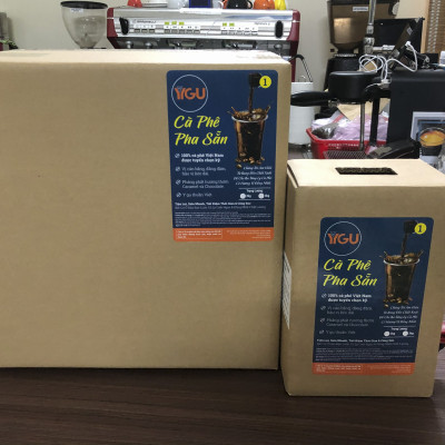 Cà phê pha sẵn YGU 01, Cold Brew Cafe, hộp 2 Kg