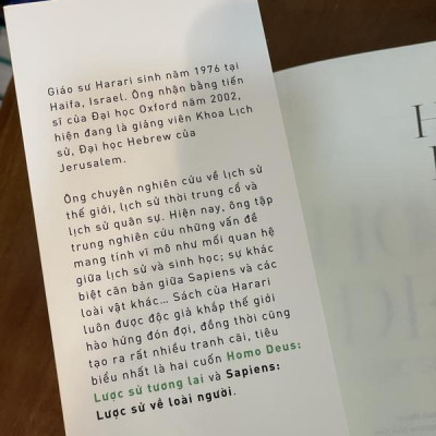 Sách - Homo Deus: Lược sử tương lai (TB 2023) (Nhã Nam HCM)