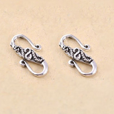 Combo 5 cái charm bạc móc khóa tròn kết vòng tay, dây chuỗi - Ngọc Quý Gemstones