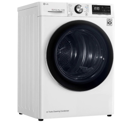 Máy sấy bơm nhiệt LG 9 kg DVHP09W - Hàng chính hãng