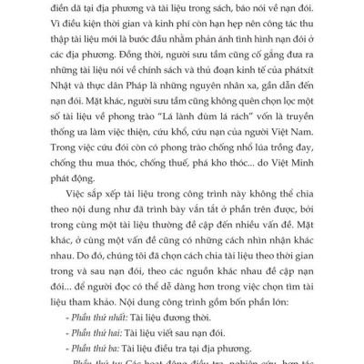 Sự thật về nạn đói năm 1945 (Qua tư liệu và ký ức lịch sử) bản in 2025