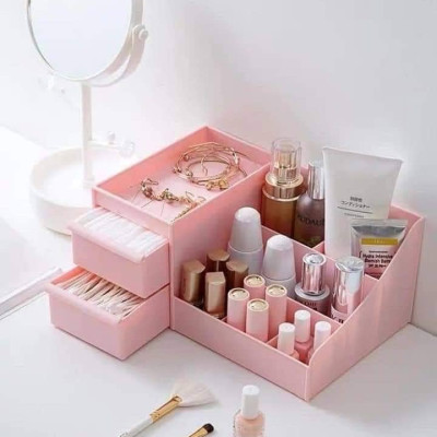 Kệ Nhựa Đựng Mỹ Phẩm Đa Năng Nhiều Ngăn  3 Tầng Cao Cấp 