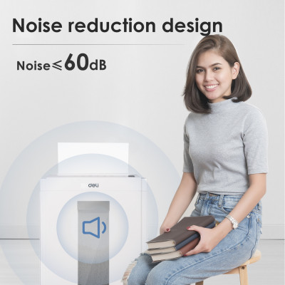 Máy Hủy Tài Liệu 16L Cao Cấp Deli - Máy Huỷ Giấy 16 Lít Phù Hợp Cho Bảo Mật Giấy Tờ Trong Doanh Nghiệp, Văn Phòng, Nhà Trường - Hàng Chính Hãng - ET051