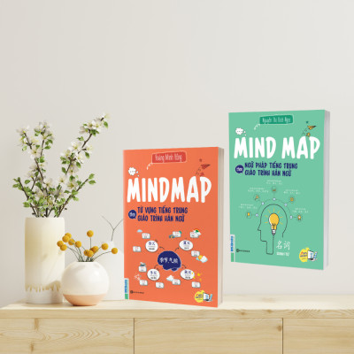 Sách - Mindmap Ngữ pháp Tiếng Trung theo giáo trình Hán ngữ (MC)