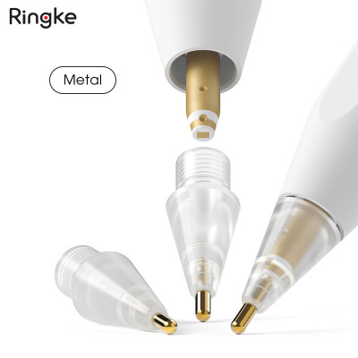 [Combo 3] Đầu bút thay thế Ringke Metal / HB / 2B Tip dành cho Apple Pencil - Hàng Chính Hãng
