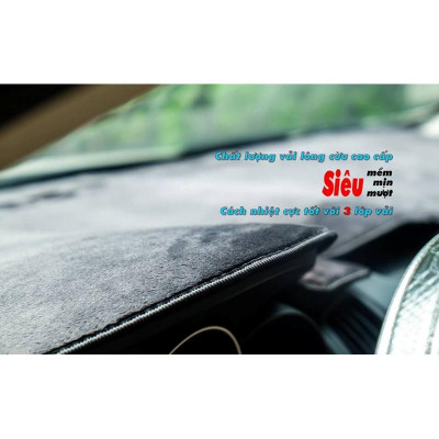 Thảm taplo xe Honda Civic 2016-2021 chống nóng, chất liệu nhung, da có chống trượt