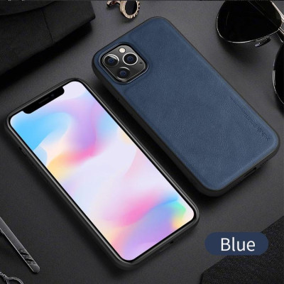 ỐP LƯNG DA iPhone 16 Pro 16 Pro Max 15 15 Plus 15 Pro 15 Pro Max 14 13 12 11 pro max  Xs Max, viền dẻo hiệu X-level - Hàng chính hãng