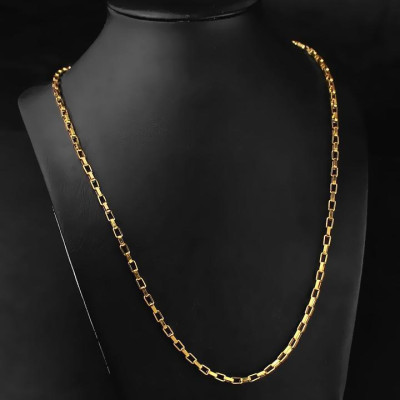 Dây chuyền nam titan cao cấp thời trang inox thép không gỉ kiểu hình vuông trangsucpt 3mm PTDCNA169