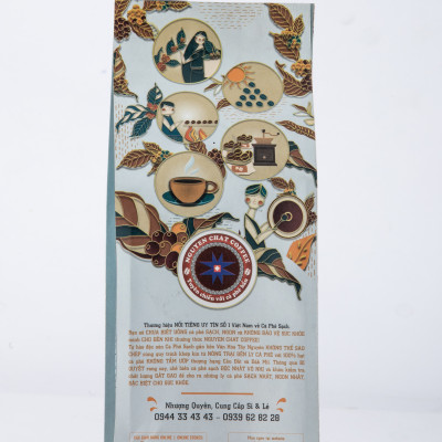 Cà phê ESPRESSO BLEND No.2 dạng hạt nguyên chất đậm vị phong cách Ý, hậu vị kéo dài - 250g