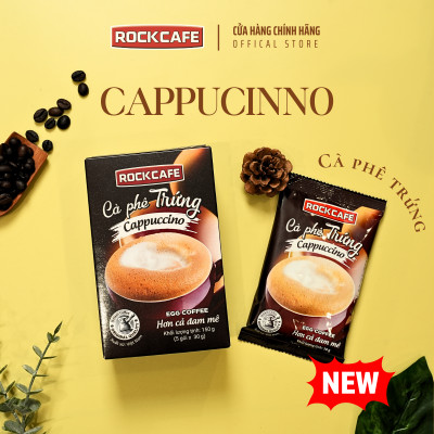 [CB] 2 HỘP CAPPUCCINO: MUỐI + TRỨNG (5 gói x 30 gram)
