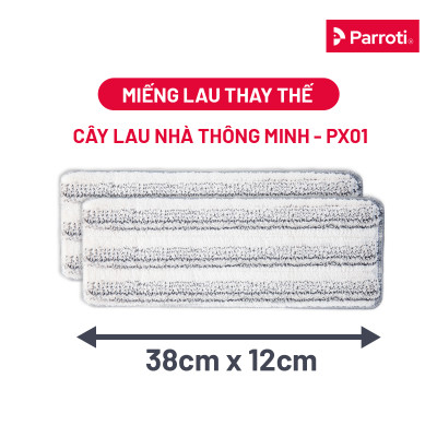 Combo 2 Miếng Lau Nhà Parroti ProMAX - Kích Thước 38 x12 CM