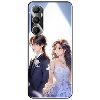 Ốp lưng cho Realme 9i - Realme 10 - C11 2021 - C65 4G - C67 - C20 - Poco X6 5G - Cặp Đôi Cưới Nhau - Hàng Chính Hãng