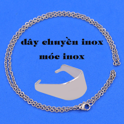 Mặt dây chuyền Phật Đại thế chí đá xanh 2.2 x 3.6cm ( size trung ) kèm vòng cổ dây chuyền inox + móc inox, Phật bản mệnh