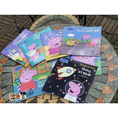 (Combo 10 quyển mới – 2023) THẾ GIỚI CỦA PEPPA - Nhiều tác giả - NXB Kim Đồng - bìa mềm, in màu