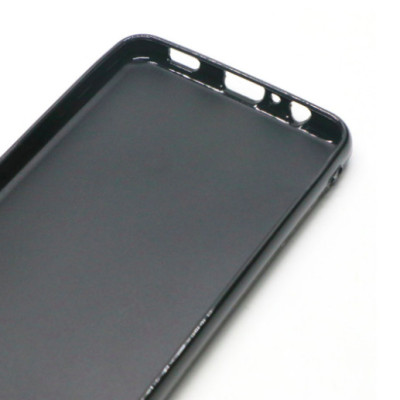 Ốp lưng silicon dẻo màu đen cho Samsung Galaxy A12 - Hàng nhập khẩu