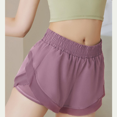 Quần Đùi thể thao nữ phối lưới 2 lớp cao cấp nhiều màu nhiều size