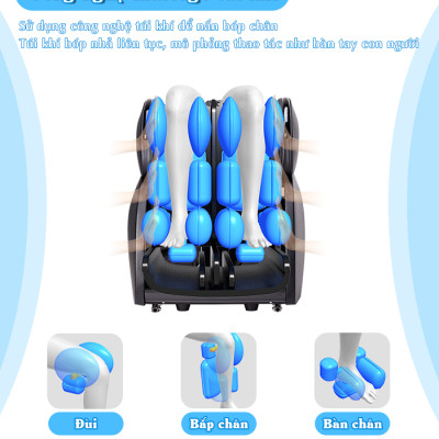 Máy massage chân và bắp chân Nikio NK-289 - Massage đa dạng kế hợp nhiệt nóng làm ấm chân