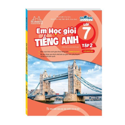 Sách - Global Success - Em Học Giỏi Tiếng Anh Lớp 7 - Có Đáp Án - Combo 2 Tập - Minh Thắng