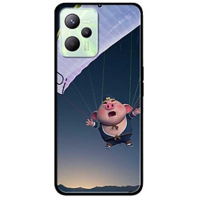Ốp lưng dành cho Realme C35 mẫu Heo Bay Dù