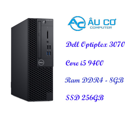 BỘ MÁY TÍNH DELL OPTIPLEX 3070 SFF+ MÀN HÌNH 24 inch ( I5 9400, RAM4 8GB, SSD 256GB NVME) - Hàng chính hãng