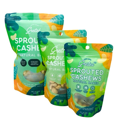 Hạt Điều Nảy Mầm - Snack tốt cho sức khỏe- Ngon hơn bổ dưỡng hơn - Vị Hạt điều nguyên bản