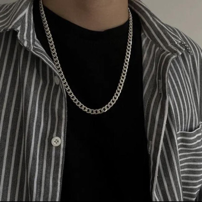 Lắc tay nam cao cấp đẹp sang trọng titan kiểu lặc đơn trangsucpt kích cỡ 7mm màu trắng PTLTNA76