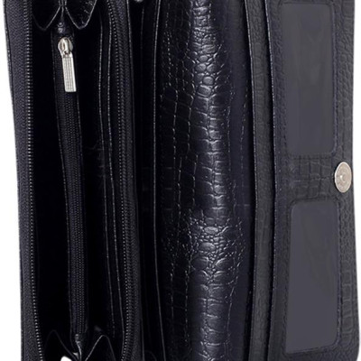 Ví Nữ Huy Hoàng HT3133 (10 x 19.5 cm) - Đen