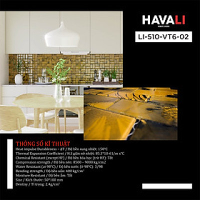 Gạch ốp nhà bếp HAVALI