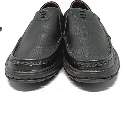 Giày tây nam Huy Hoàng da bò cao cấp màu đen HT7782