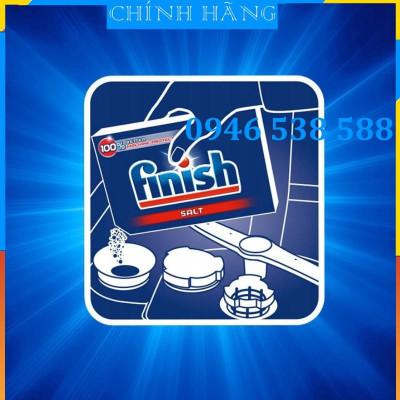Muối rửa bát Finish hộp 4kg - Nhập Khẩu EU